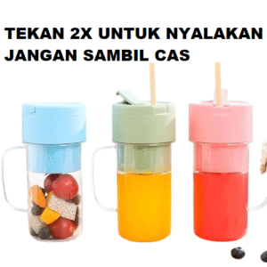 Blender Jus Portable 6 Mata Pisau Juicer Cangkir 420Ml