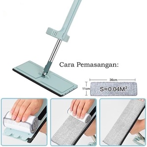 Alat Pel Lantai Microfiber Pengepel Rumah Praktis Ultra Mop