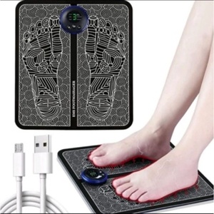 Alat Pijat Kaki Electric Terapi Pad Mat Electrik EMS Foot Massager Recharging