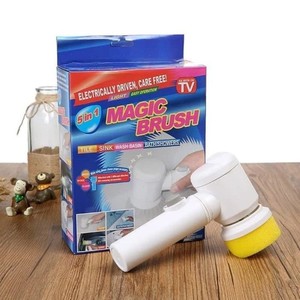 Magic Brush 5in1 Sikat Listrik Pembersih Toilet Meja