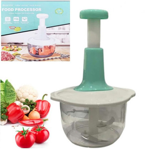 Blender Manual Portable Choper Penggiling Daging Bumbu Sayuran Kapasitas 1,5L Food Processor