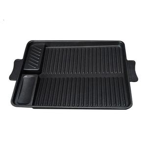 Grill Pan Square Panggangan Daging Korean BBQ Pemanggang Anti Lengket