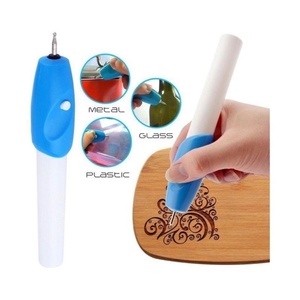Pen Ukir Elektrik Engrave Kayu Plastik Kulit Electrik Pen Alat Grafir EZ Graver Pena Alat Ukir Kaligrafi