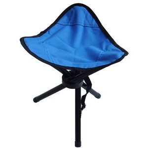 Kursi Lipat Portable Tempat Duduk Camping Mancing Folding Legged Beach Stool Chair